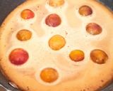 Une image de l'étape 1 de Clafoutis aux mirabelles.