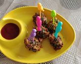 A picture of step 5 of Methi Gota Bhajji.