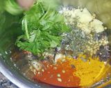 A picture of step 3 of Restaurant style grilled fish with special masala.