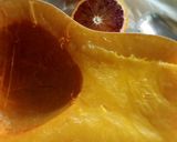 Sütőtökpüré vérnaranccsal és mézzel recept fázis 3 fotója
