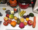 Foto del paso 1 de la receta: Ensalada de frutas multicolor
