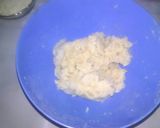 A picture of step 3 of Fried sticky rice mango balls.