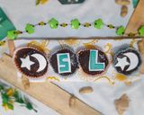 A picture of step 4 of Mini peanut pie 🥧 happy independence day 75 year 💚🇵🇰 💚.