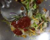A picture of step 1 of Vegetables momos.