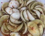 Hình bước làm 1 của món Gỏi Bò Ngũ Sắc