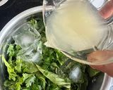 A picture of step 1 of Mediterranean Green Goddess Hummus.