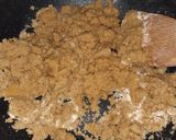A picture of step 1 of Shahi Beson Halwa.