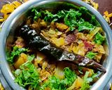 A picture of step 8 of Niramish Bandhakopir Dalna / Bengali Canbage.
