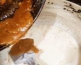 A picture of step 8 of Walnut caramel Payesh (kheer).