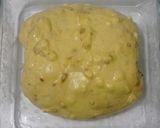 Foto langkah ke 13 dari resep Kunyit Chili Flakes Cheese Sourdough Bread (Open Bake Method).