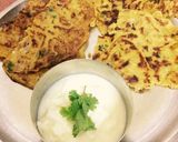 A picture of step 6 of Moong daal and flour pancakes.