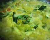 A picture of step 2 of Dal palak/ Lentils with Spinach.