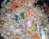 Foto del paso 2 de la receta: Arroz con Pollo y Vegetales BBQ