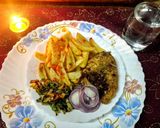 A picture of step 4 of Fried chips & fried fish 🍟🐠.
