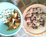 Foto langkah ke 1 dari resep Semur Ayam Tahu Telur Puyuh.