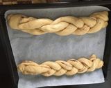 Φωτογραφία βήματος 5 της συνταγής Τσουρέκια με κάστανο, λευκή σοκολάτα και μπισκότο Oreo