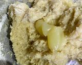 A picture of step 3 of Kaju katli.
