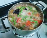 Foto langkah ke 4 dari resep 63. Sayur Asem Kuah Daging.