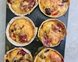 A picture of step 7 of Individual quiches.