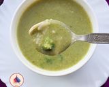 A picture of step 6 of Broccoli Almond Soup.