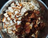 A picture of step 1 of Dry fruits lemon bar(frozen desserts).