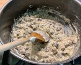 Une image de l'étape 13 de Pâtes Pipe Rigate au saumon et champignons.