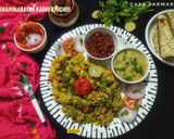 સ્વામિનારાયણની કઢી ખીચડી (Swaminarayan Kadhi Khichdi Recipe in G રેસીપી સ્ટેપ14ફોટો