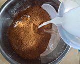 Foto langkah ke 2 dari resep Talam Pandan Gula Kelapa Fiber Creme.