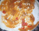 A picture of step 3 of Crepe Egg Roll.