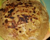 A picture of step 15 of Double layers Potato Parantha.