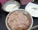 Foto langkah ke 4 dari resep Jumat berkah (Nasi Putih,Capcay Goreng,Chicken Strip).