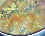 A picture of step 2 of Okro soup.