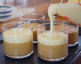 A picture of step 9 of Easy Coffee Mousse and Vanilla Mousse.