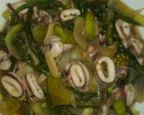 Foto langkah ke 4 dari resep Tumis cumi cabe ijo.