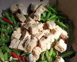 Foto langkah ke 8 dari resep Tumis buncis udang tempe.