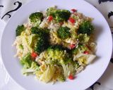 Aromás -zöldséges barnarizs recept fázis 2 fotója
