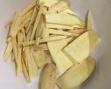 Hình bước làm 1 của món Bánh khoai lang chiên với nguyên liệu không thể đơn giản hơn