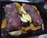 Foto del paso 3 de la receta: Cerdo en caramelo de durazno