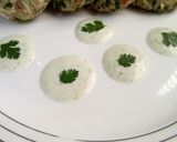 A picture of step 4 of Sweet potato egg shami.