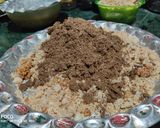 A picture of step 3 of Flaxseed Ladoo.