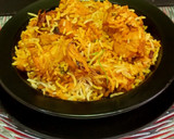 A picture of step 6 of Chicken Biryani.