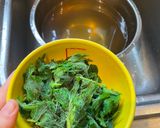 A picture of step 3 of Stinging Nettle and Lemon Cake (GF DF VG).