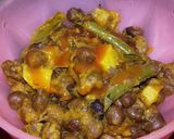 A picture of step 6 of Black Chana Chat.