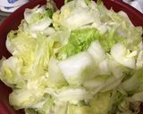 Hình bước làm 1 của món Kim chi