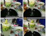 A picture of step 8 of Different flavoured Vegan Mojito.