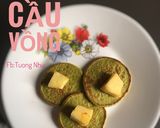 Hình bước làm 4 của món Pancake cải cầu vồng