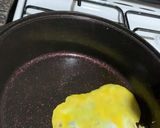 A picture of step 1 of Pineapple fried rice.