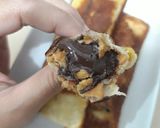 Foto langkah ke 4 dari resep Roti panggang coklat kacang.
