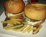 A picture of step 6 of Cheese Burger.