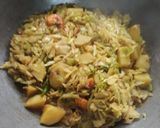 চিংড়ি বাঁধাকপি (Chingri bandhakopi recipe in bengali) রেসিপি ধাপ - 4 ছবি